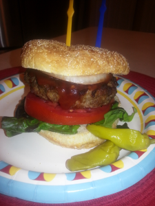 Grilled Marinaded Burgers