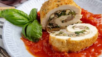 Declicious Italian Breaded Chicken Rolls