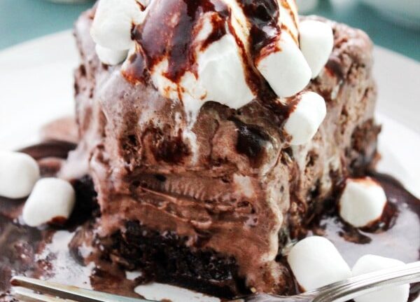 Rocky Road Ice Cream Cake